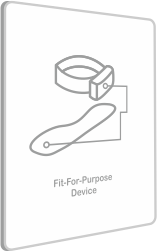 Monitoring device of fit-for-purpose